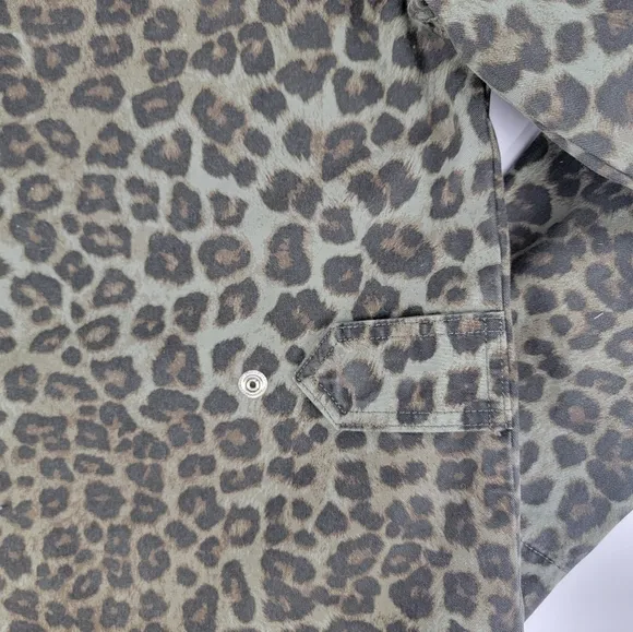 Good American Leopard Utility Jacket