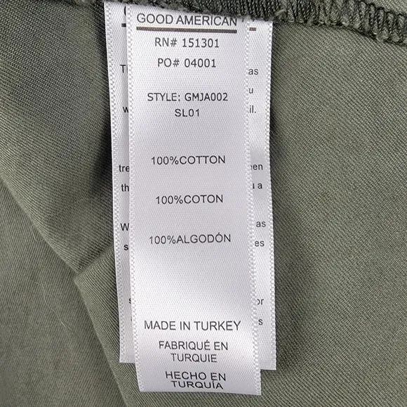 Good American Leopard Utility Jacket