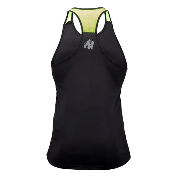 Gorilla Wear - Lexington Tank Top - Black/Neon Lime