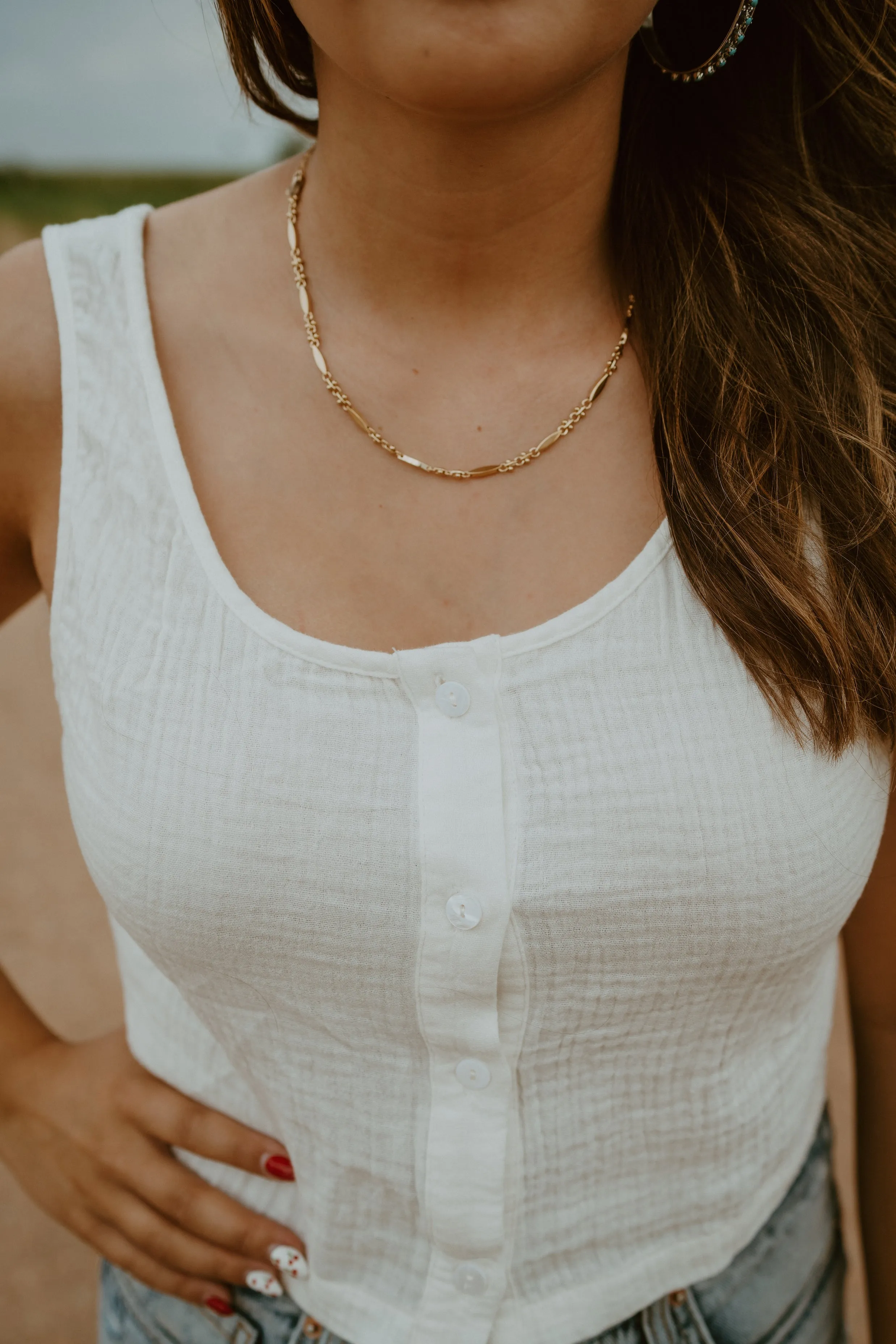 Grace Necklace | Gold Overlay