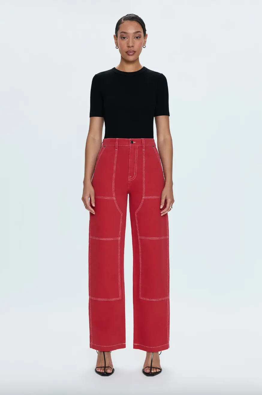 Grady Carpenter Pant-Rouge