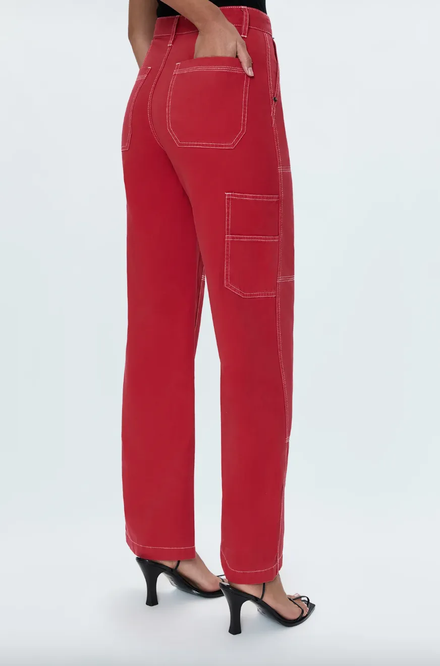 Grady Carpenter Pant-Rouge