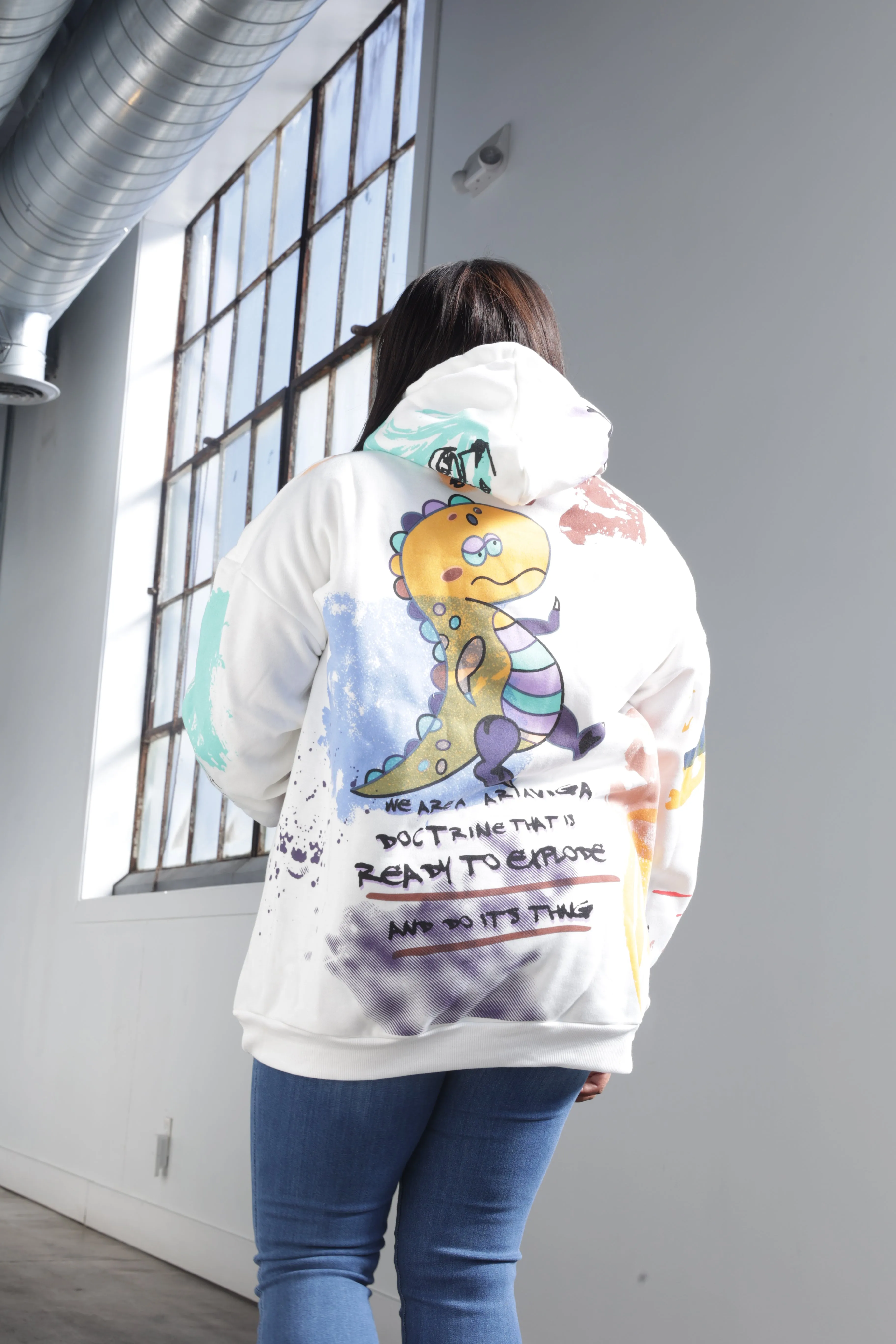 Graffiti Hooded Sweatshirt