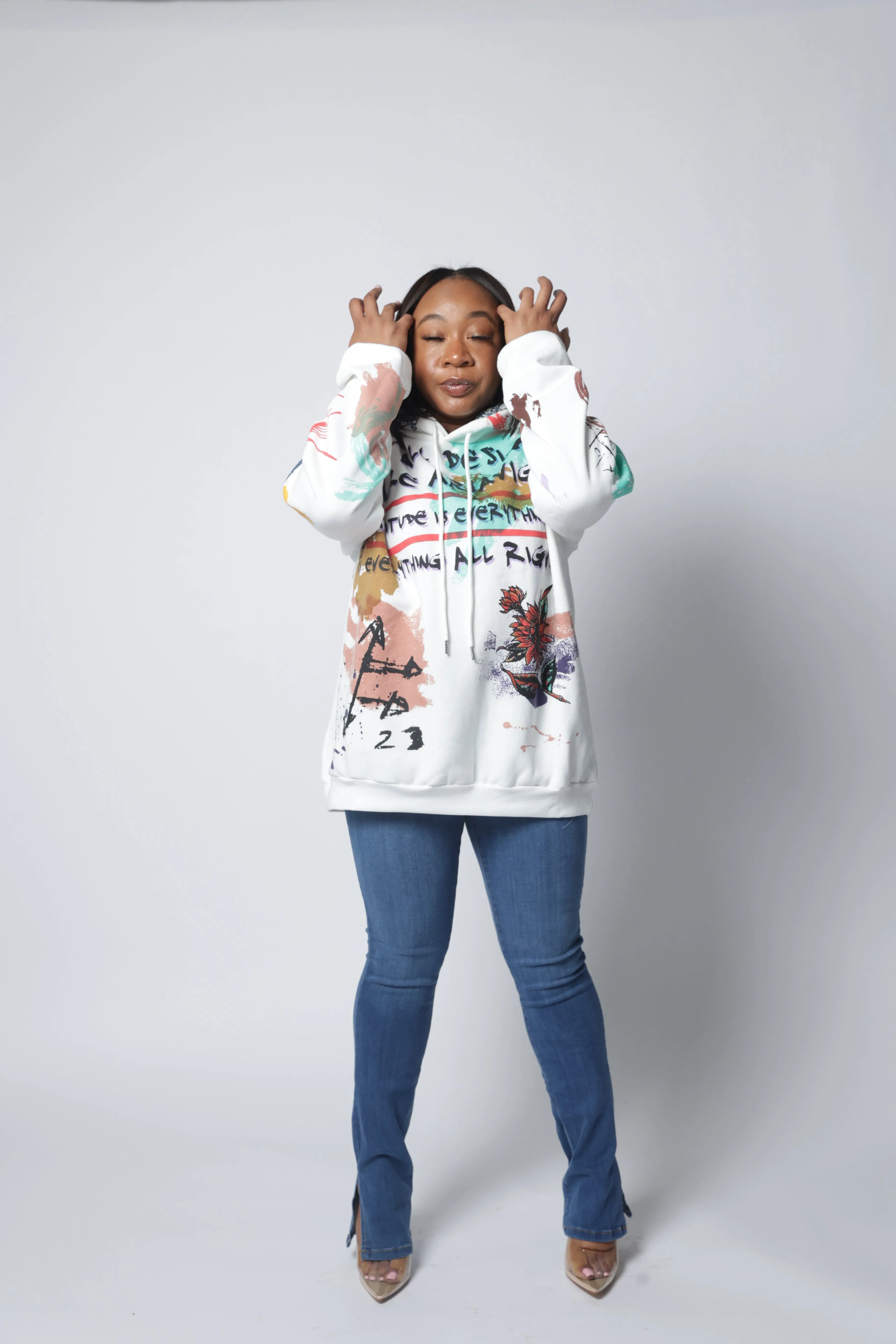 Graffiti Hooded Sweatshirt