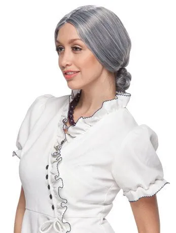 Granny Grey Wig Accessory