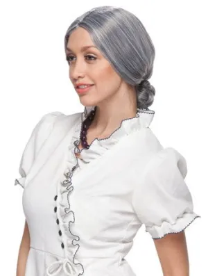 Granny Grey Wig Accessory