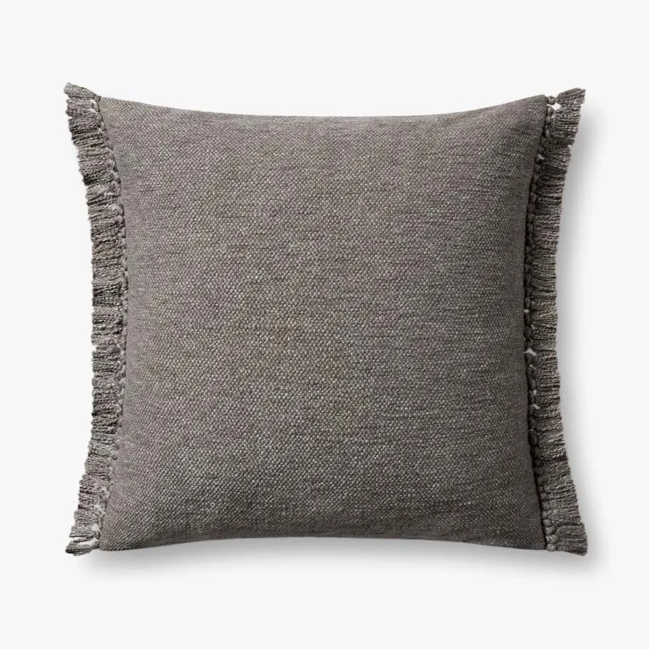 GREY 22'' x 22'' /Pillow Cover Only