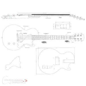 Guitar Plans - LP-Type Junior Single-Cut