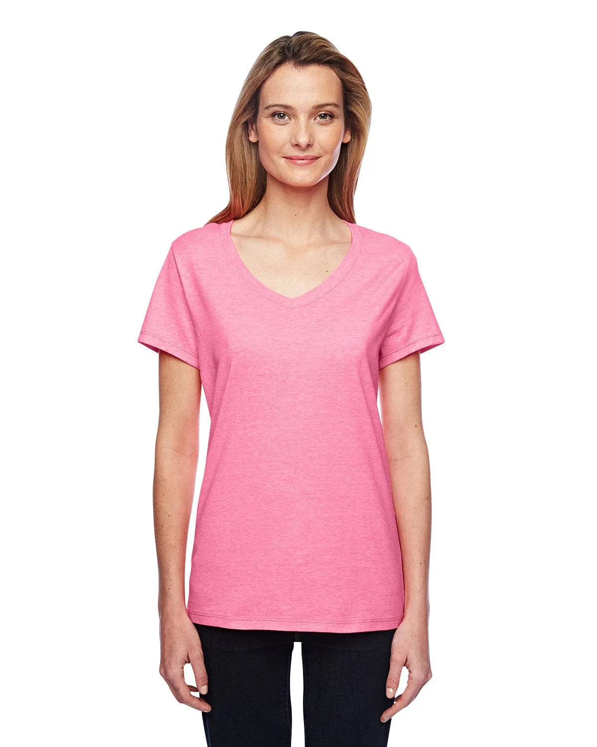 Hanes Ladies X-Temp Performance V-Neck