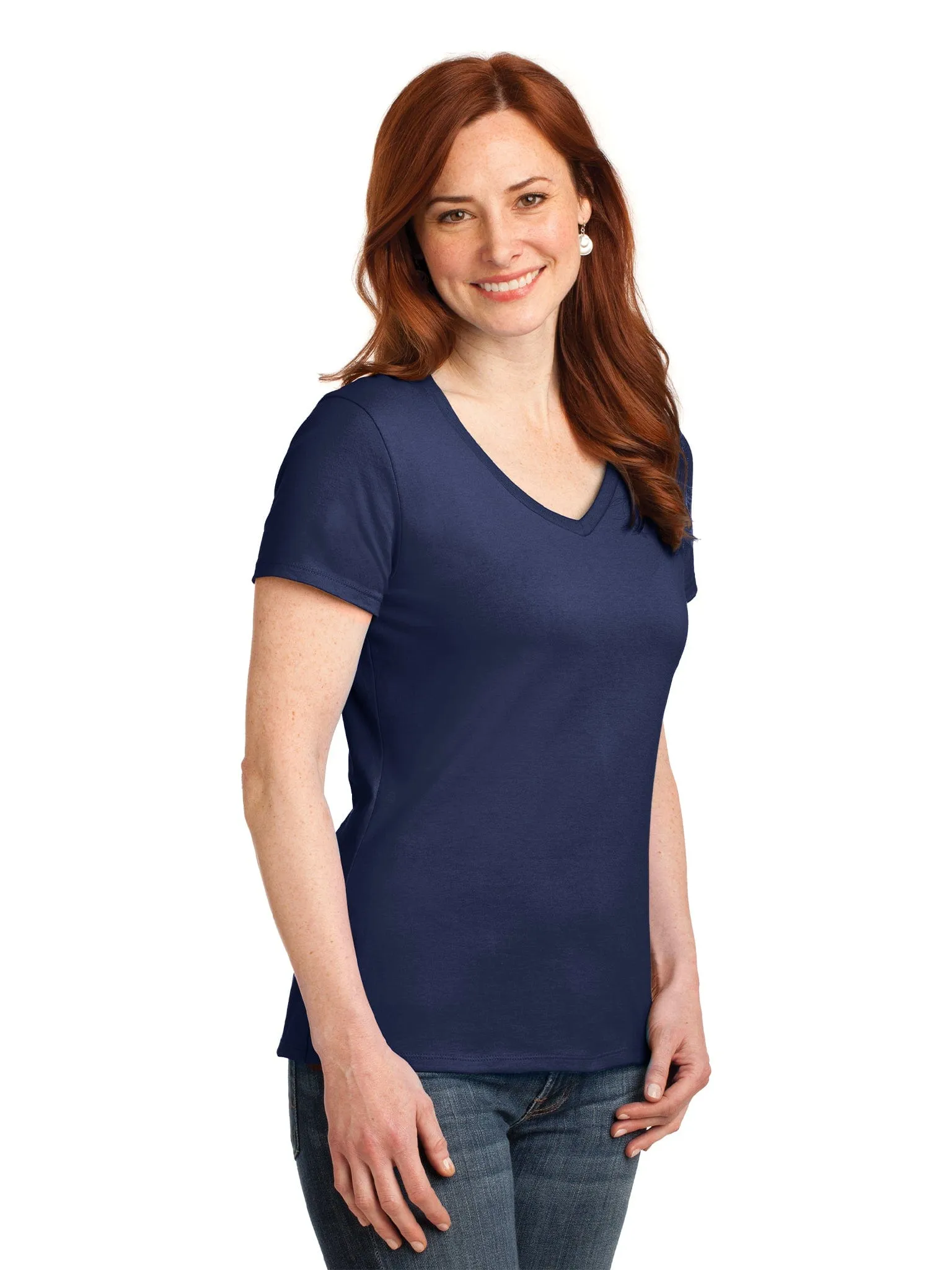 Hanes Ladies X-Temp Performance V-Neck