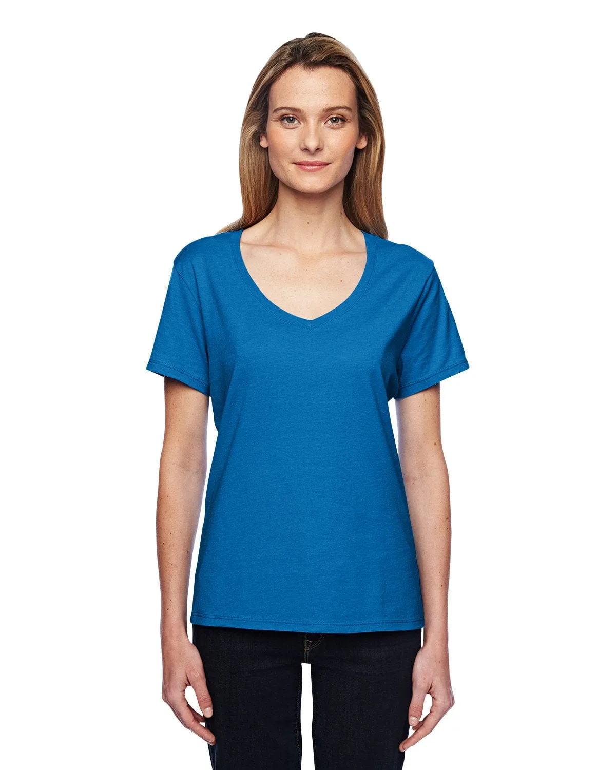 Hanes Ladies X-Temp Performance V-Neck