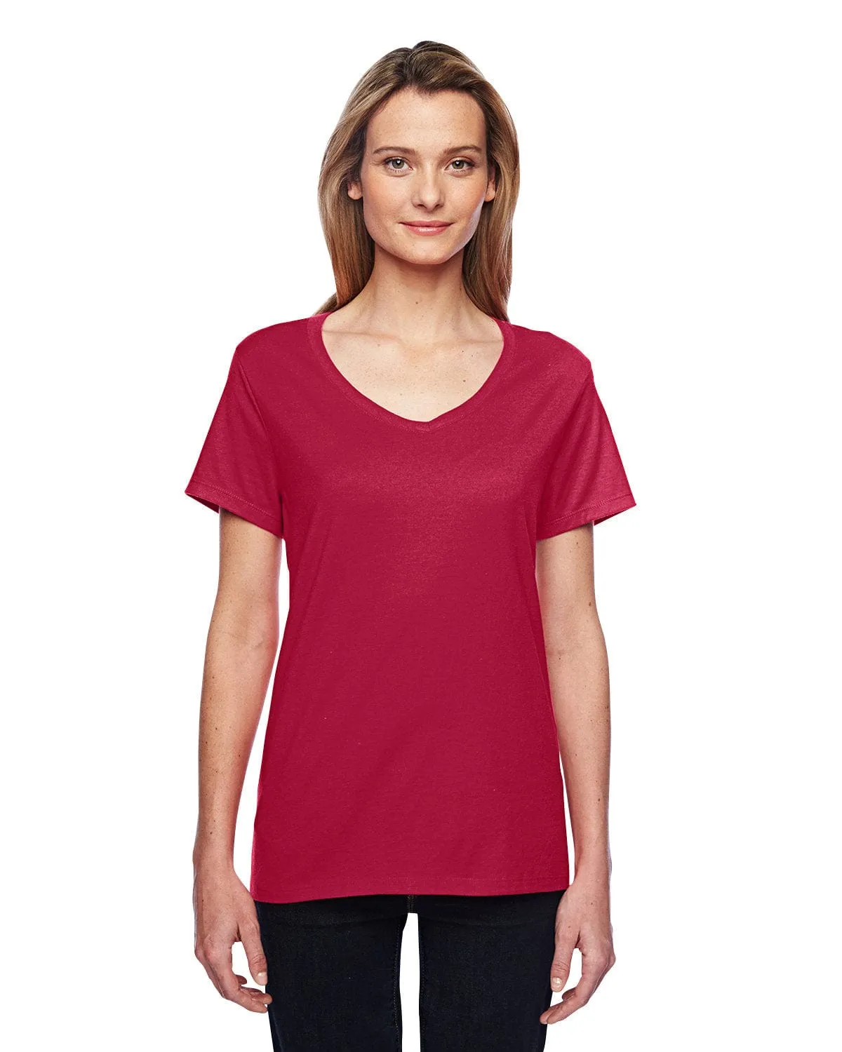 Hanes Ladies X-Temp Performance V-Neck