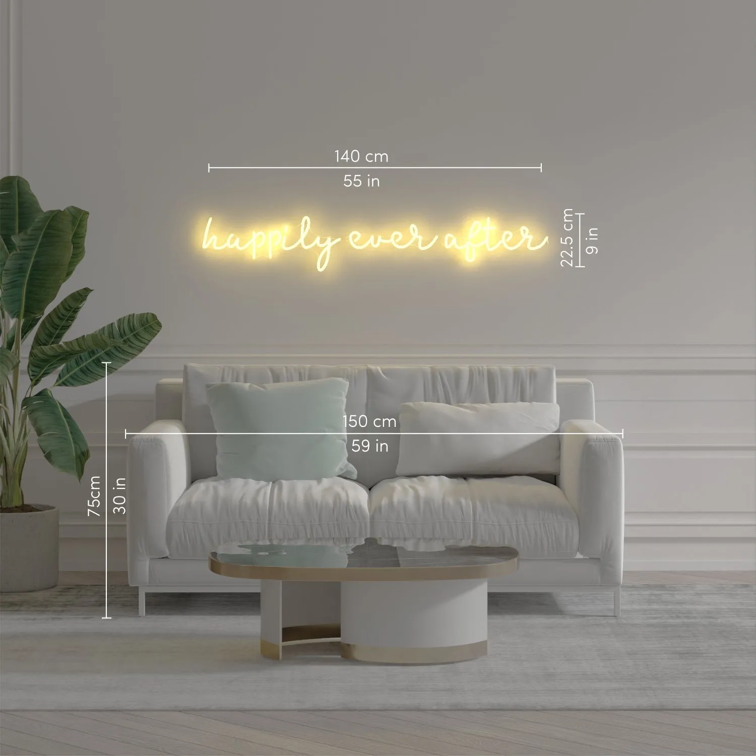 Happily Ever After - LED neon sign