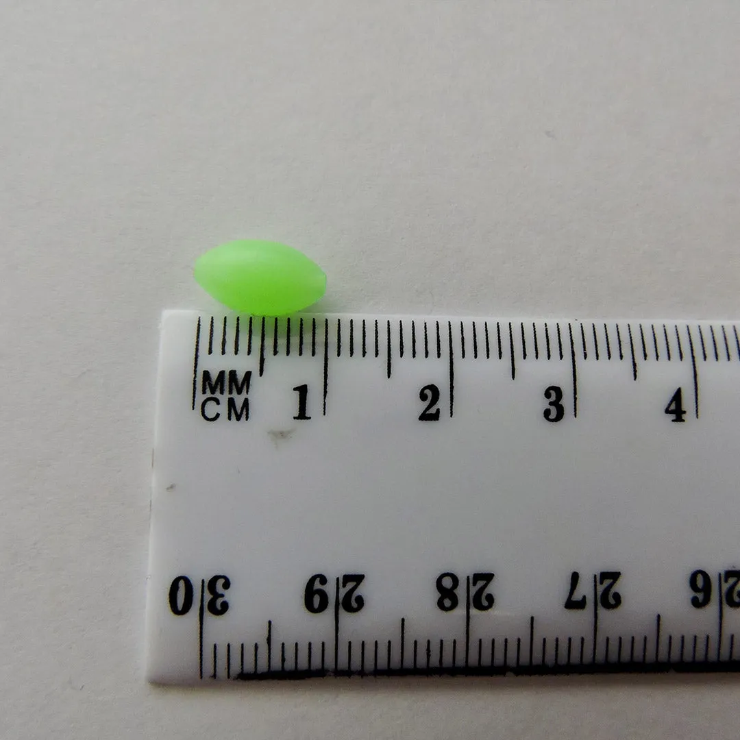 Hard Lumo Beads in Bulk 10 x 7mm