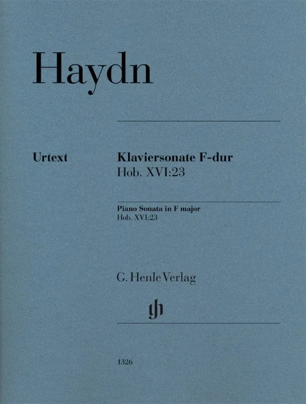 Haydn: Piano Sonata in F Major Hob XVI:23