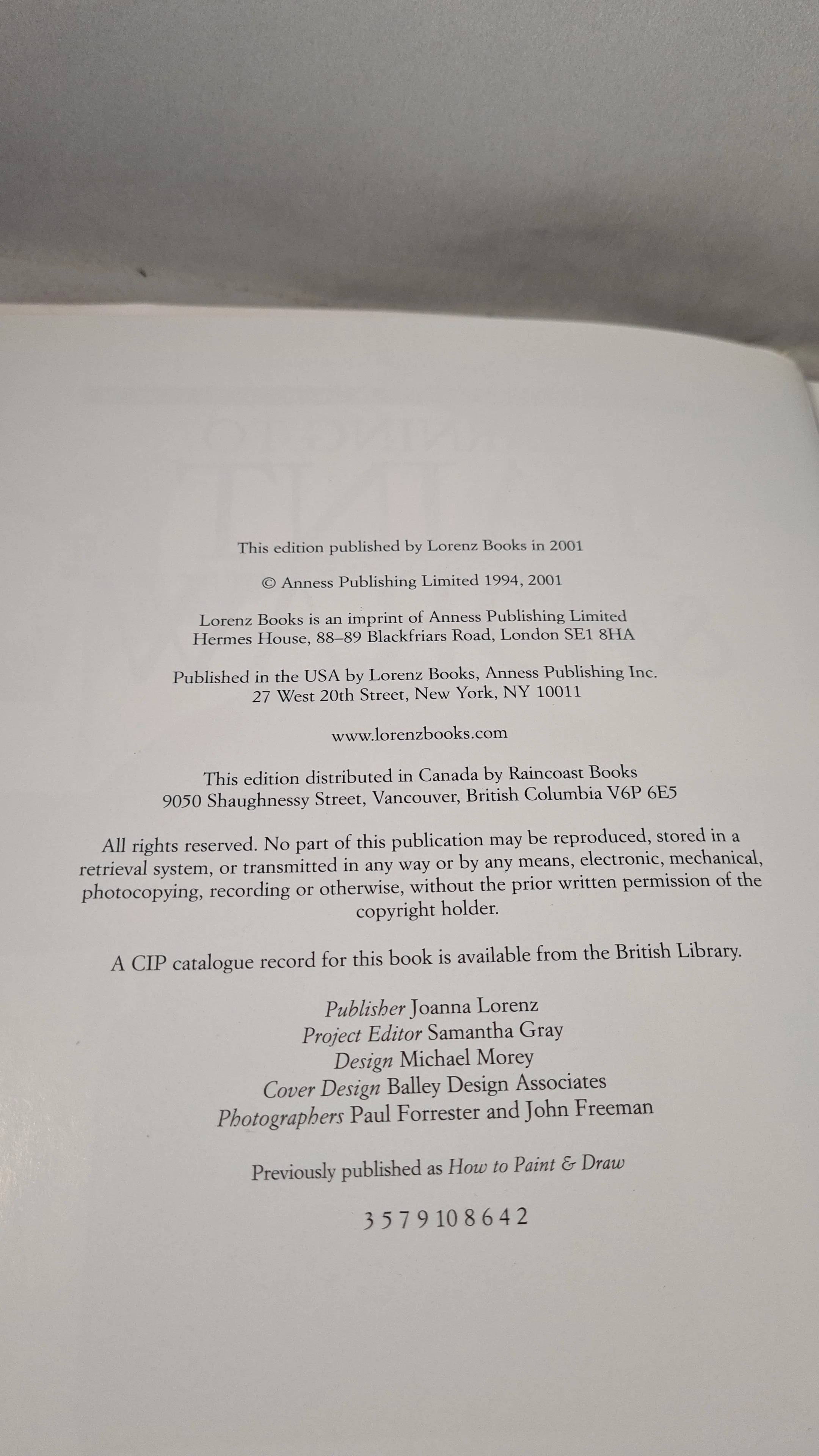 Hazel Harrison - Learning to Paint & Draw, Lorenz Books, 2001, Paperbacks