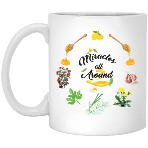 Health Accessory - White Mug 11oz - Miracles