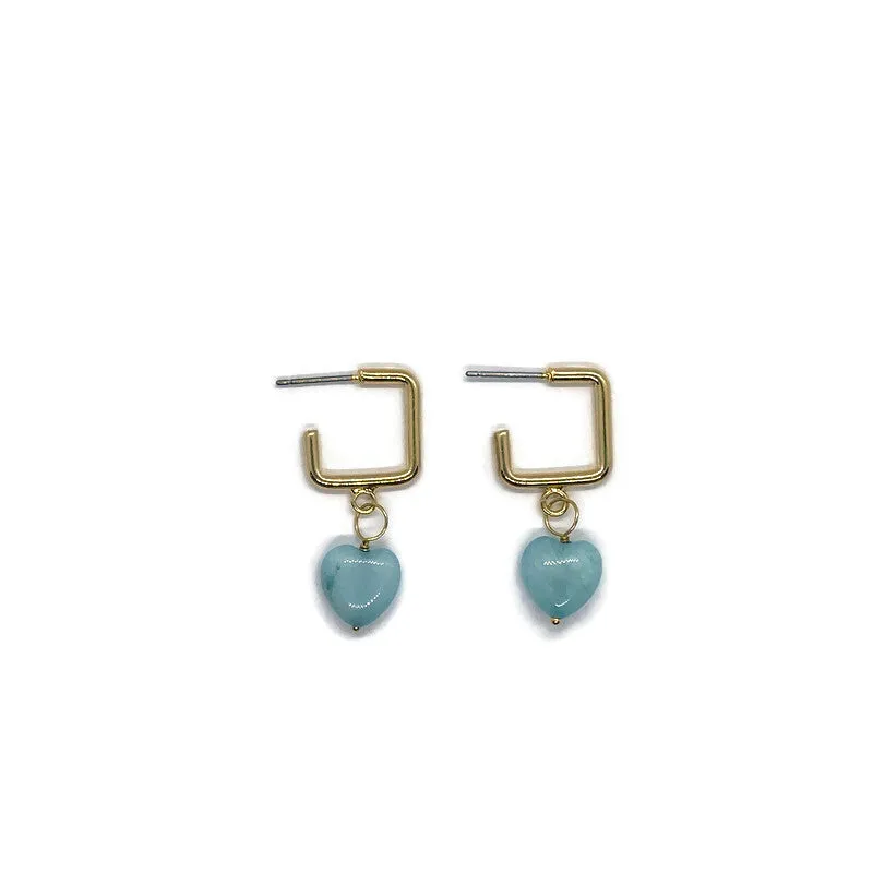 Heart Hoops - Blue
