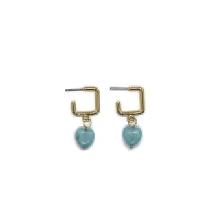 Heart Hoops - Blue