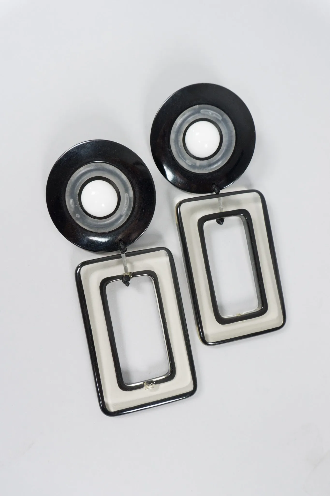 Hi-Fi Lucite Earrings