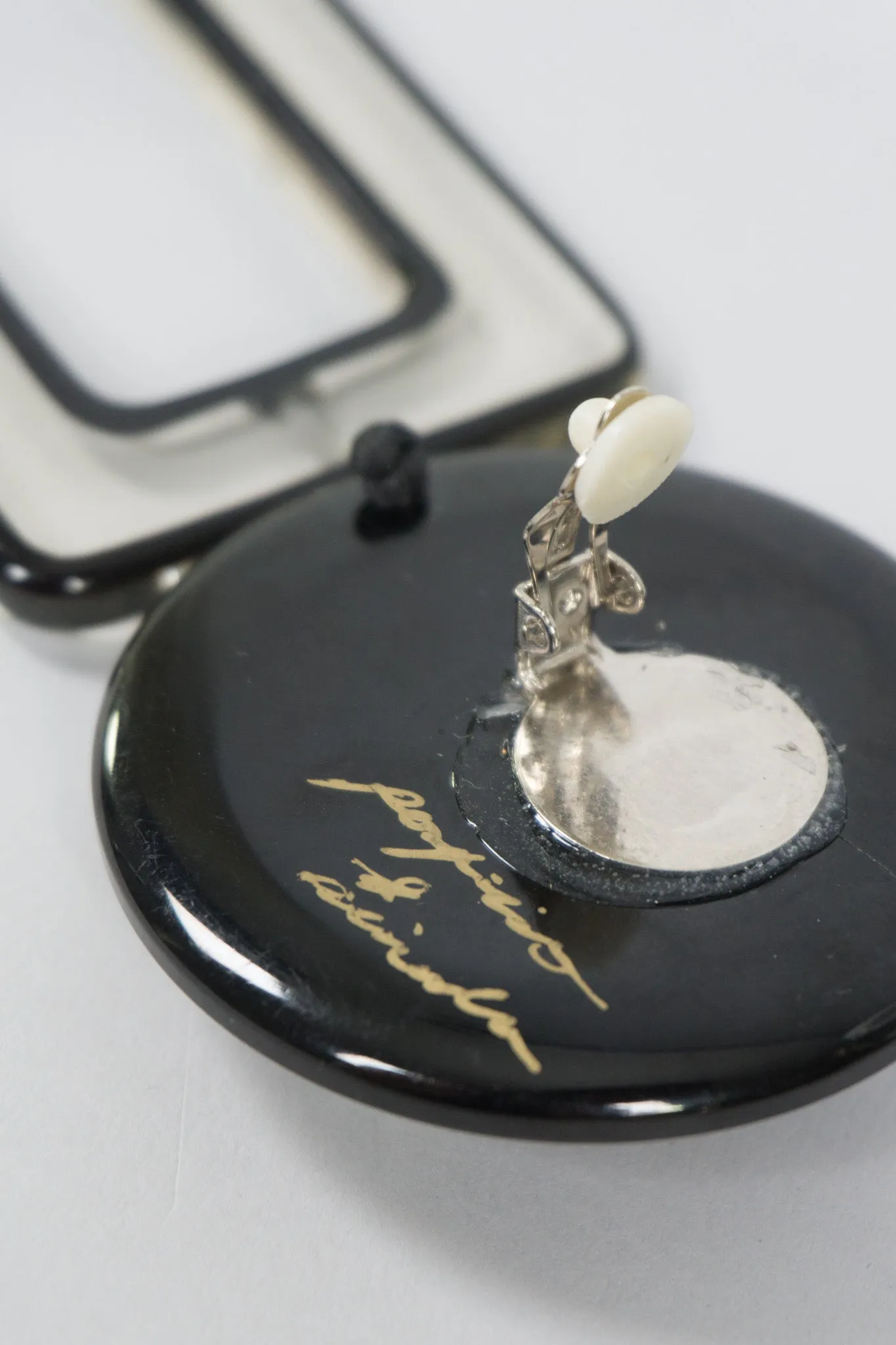 Hi-Fi Lucite Earrings