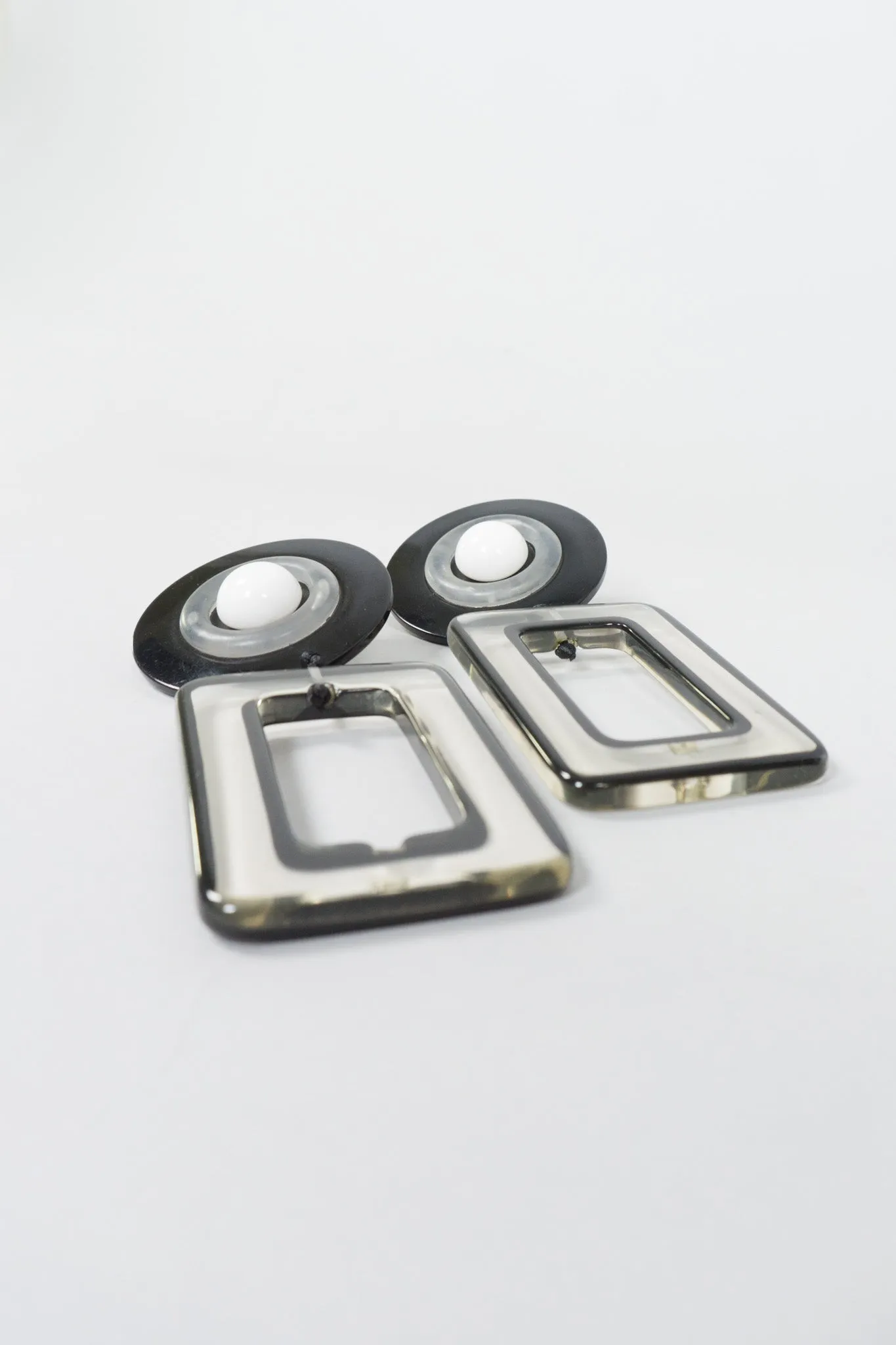Hi-Fi Lucite Earrings