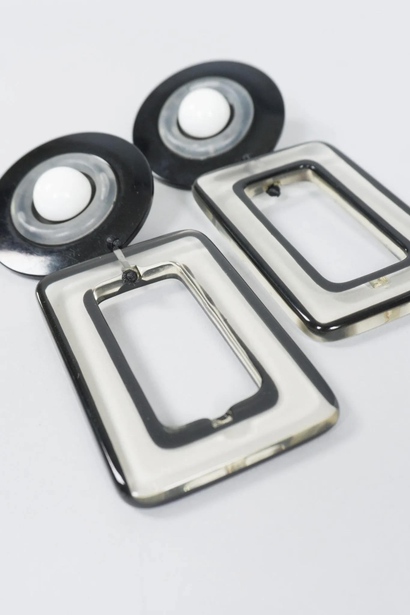 Hi-Fi Lucite Earrings