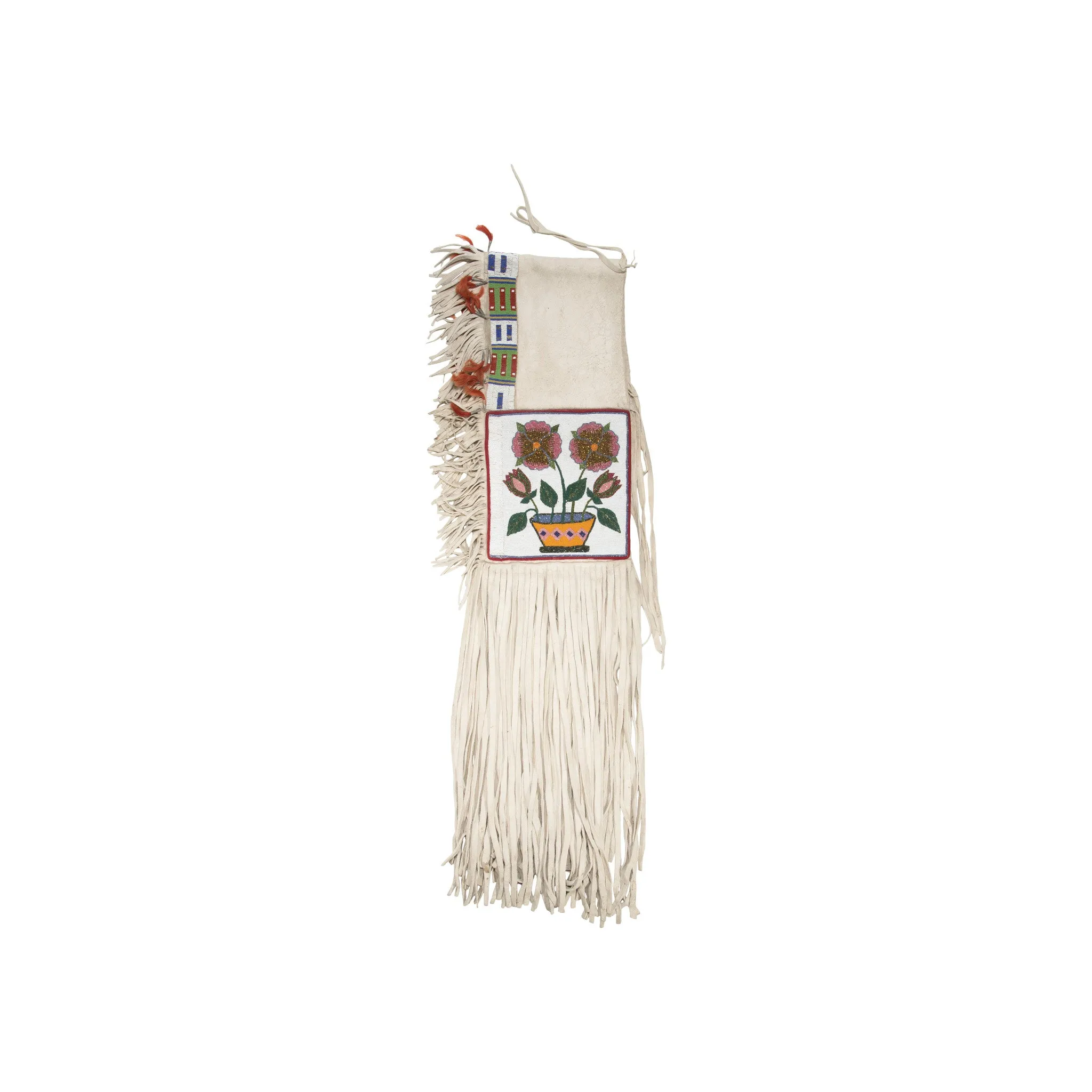 Highly Decorated Nez Perce Saddle Throw