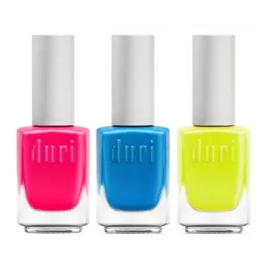 Hot Neons, Pink Blue Yellow, 3 Piece Gift Set