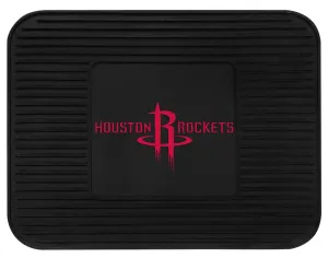 Houston Rockets Car Mat Heavy Duty Vinyl Rear Seat