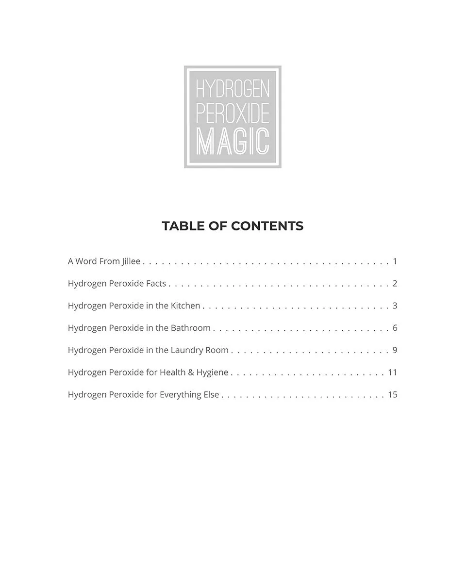 Hydrogen Peroxide Magic eBook