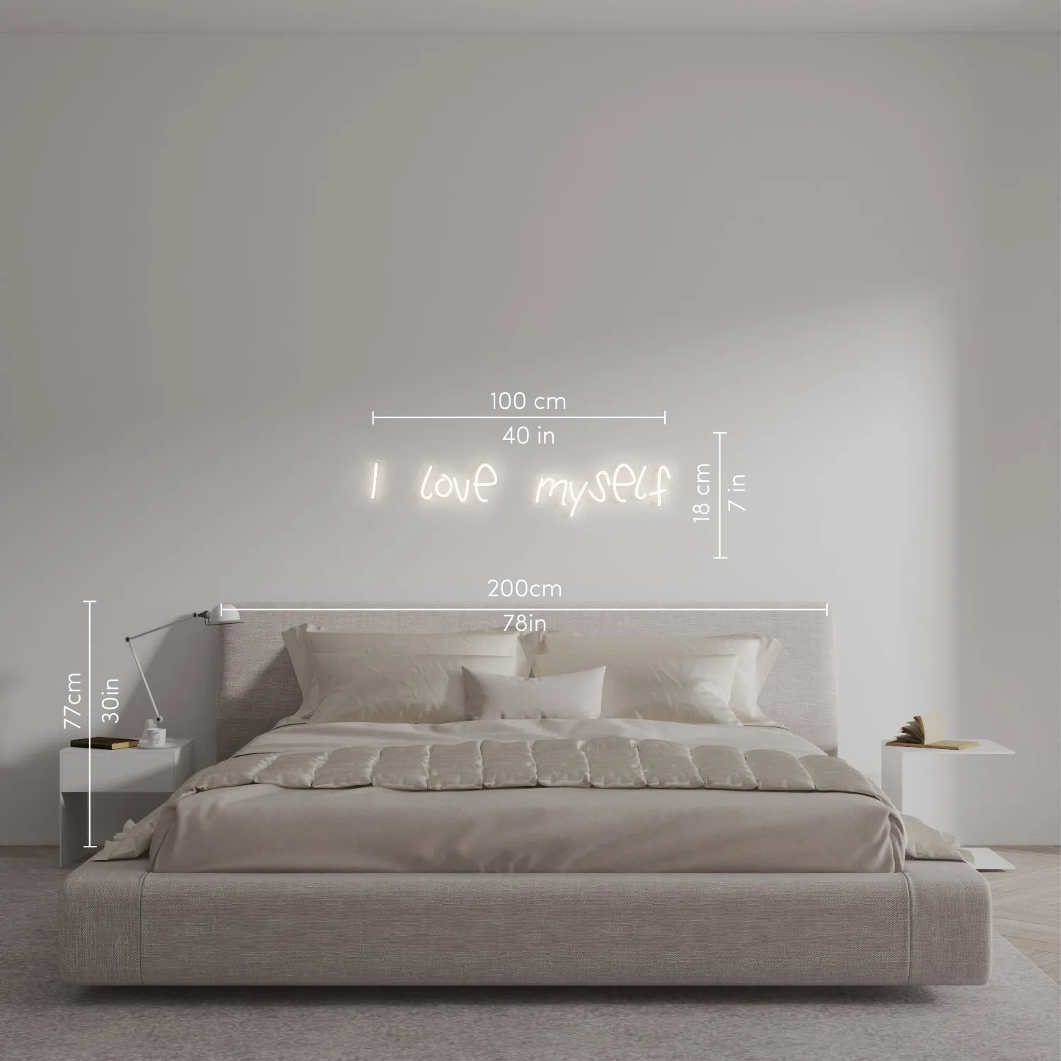 I love myself - LED neon sign