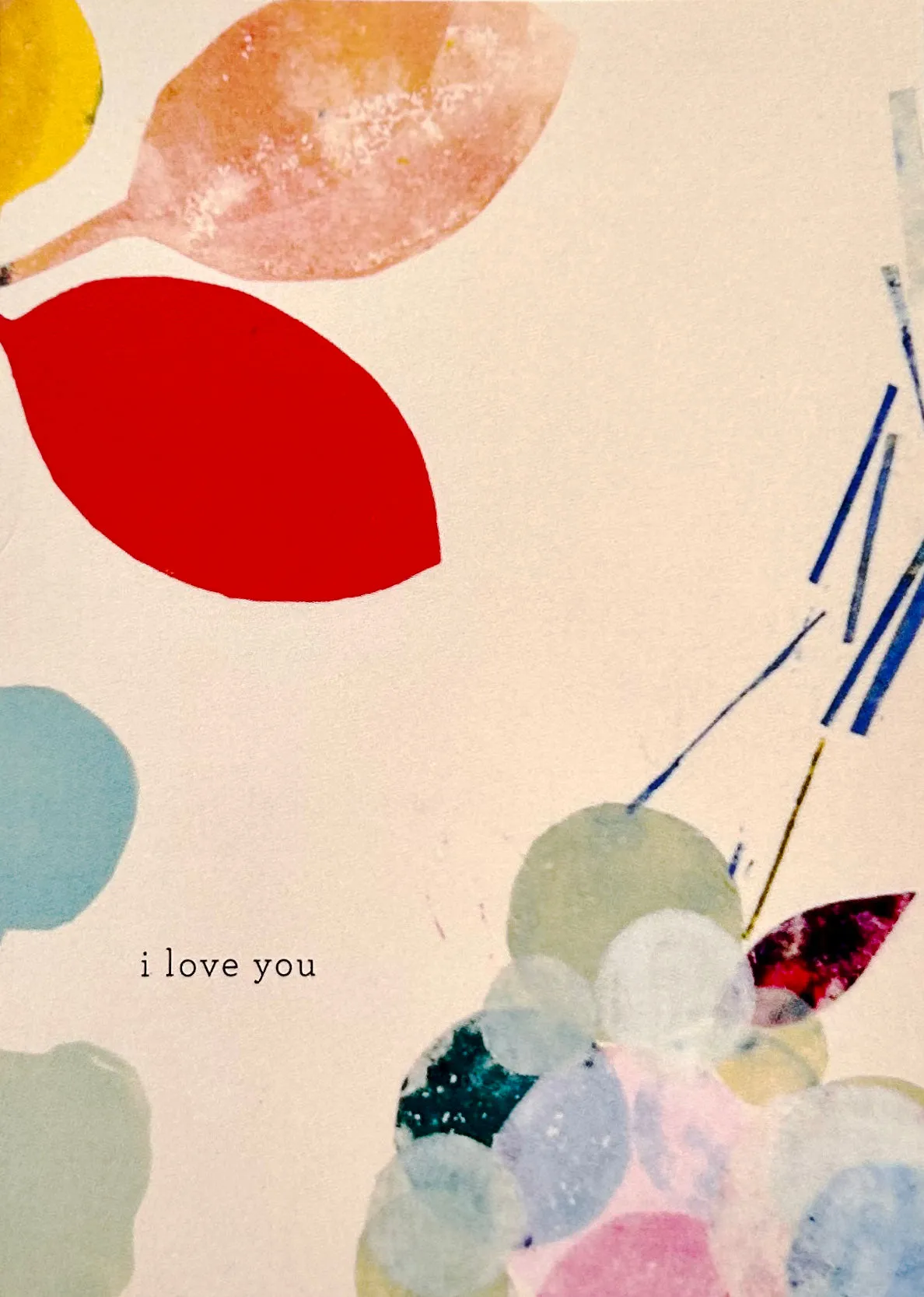 I love you