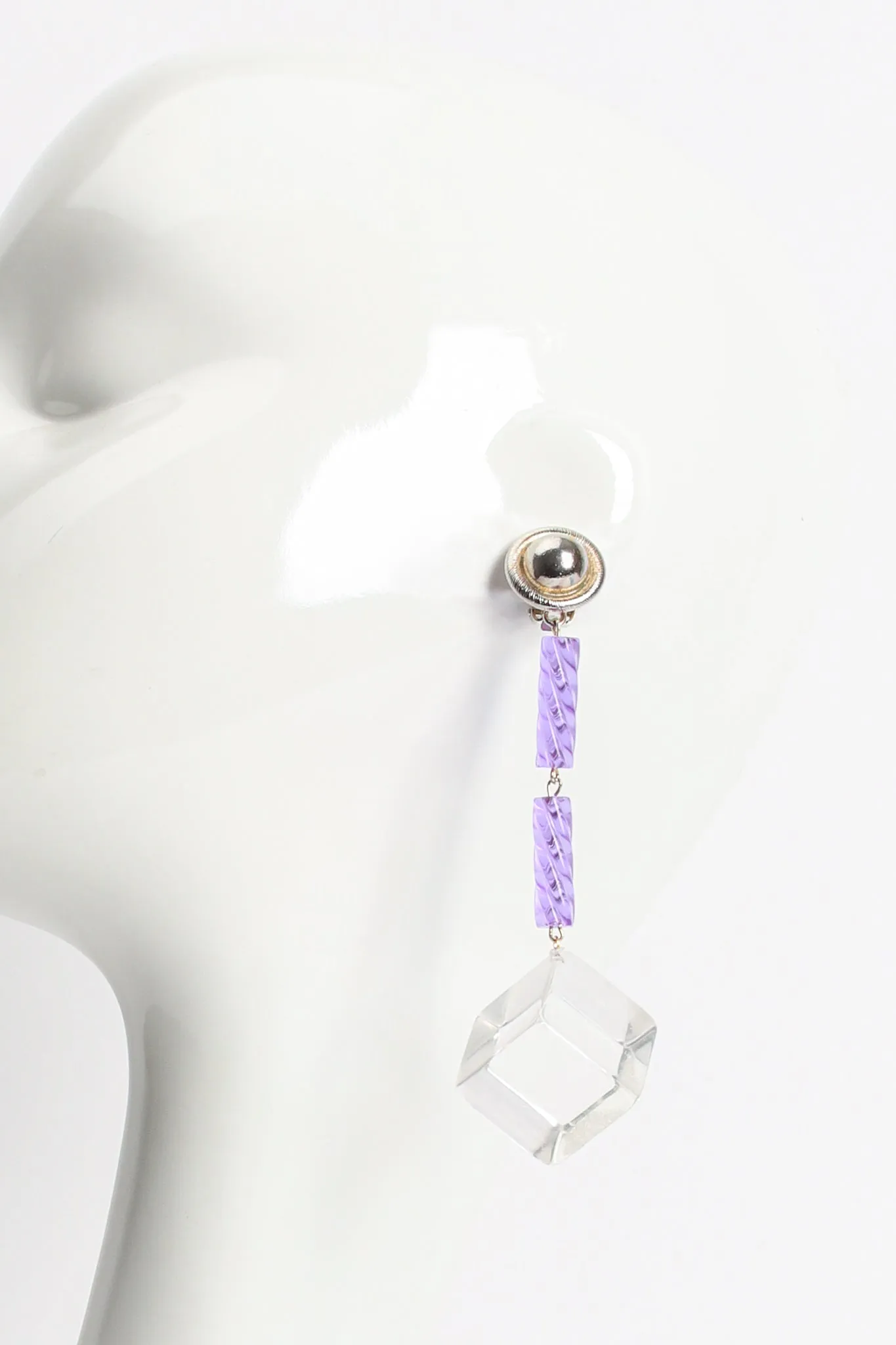 Ice Cube Drop Earrings