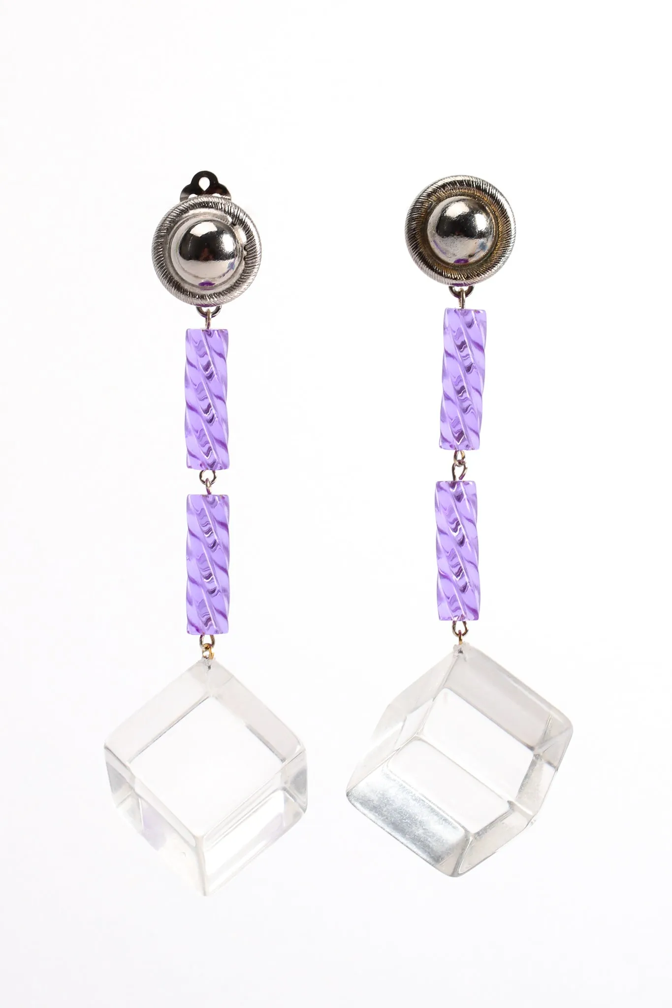 Ice Cube Drop Earrings