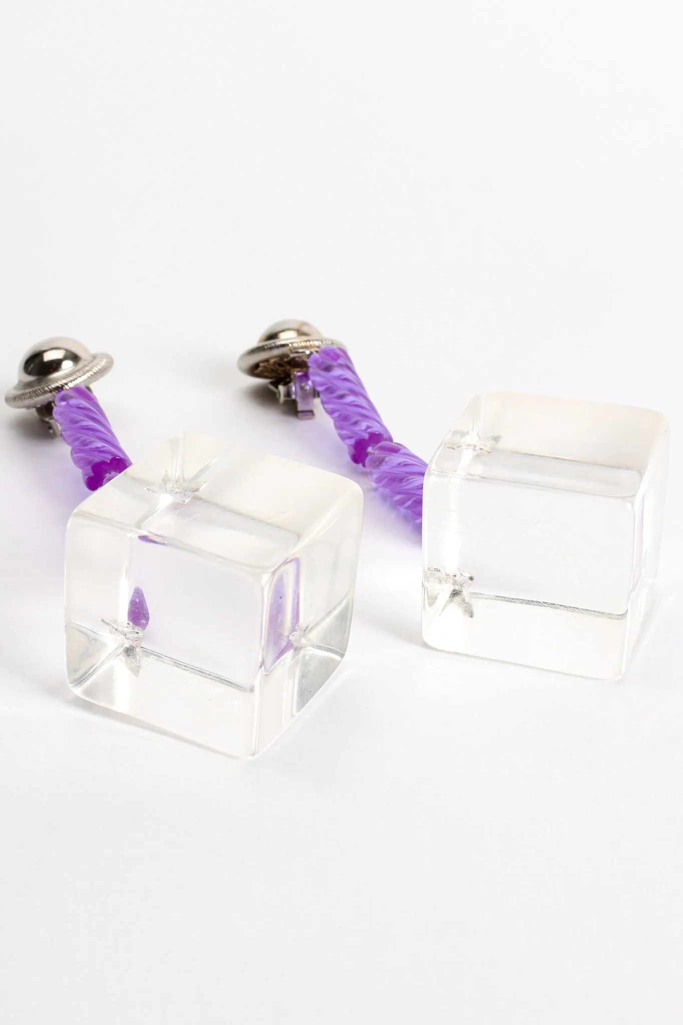 Ice Cube Drop Earrings