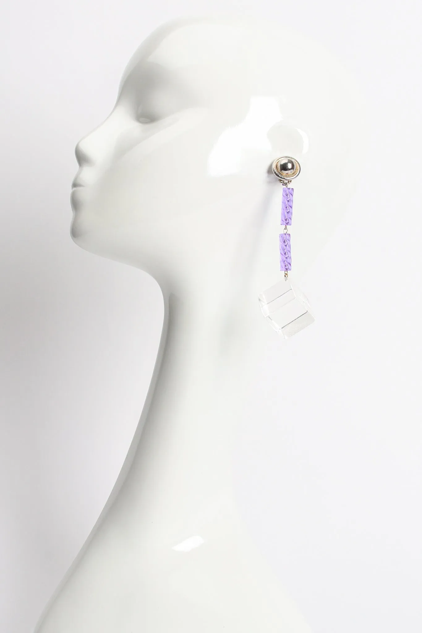 Ice Cube Drop Earrings