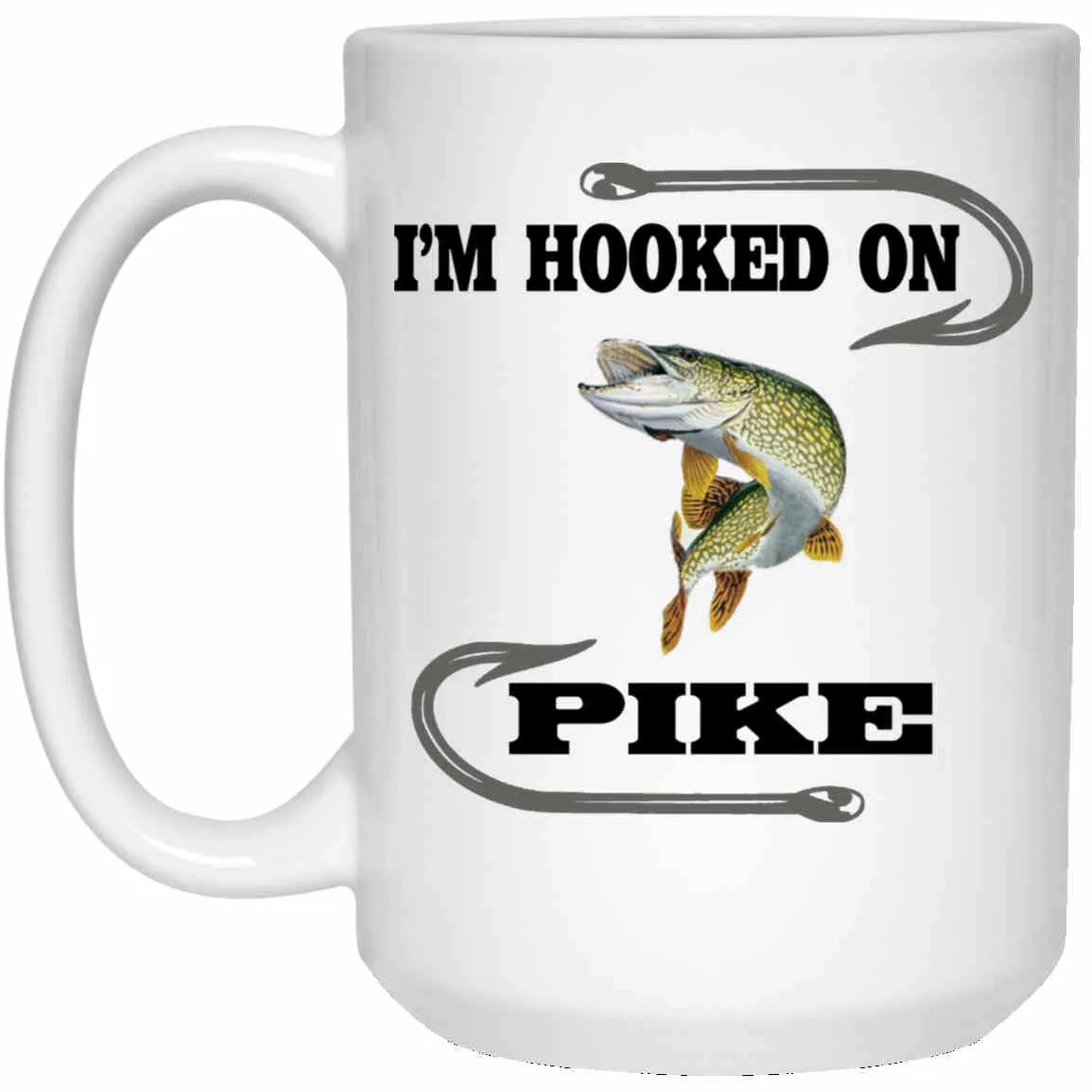 I'm Hooked On Pike Mugs