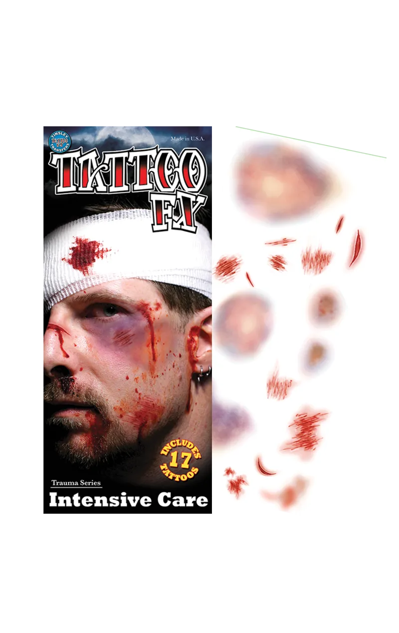 Intensive Care Temporary Tattoos Accessory