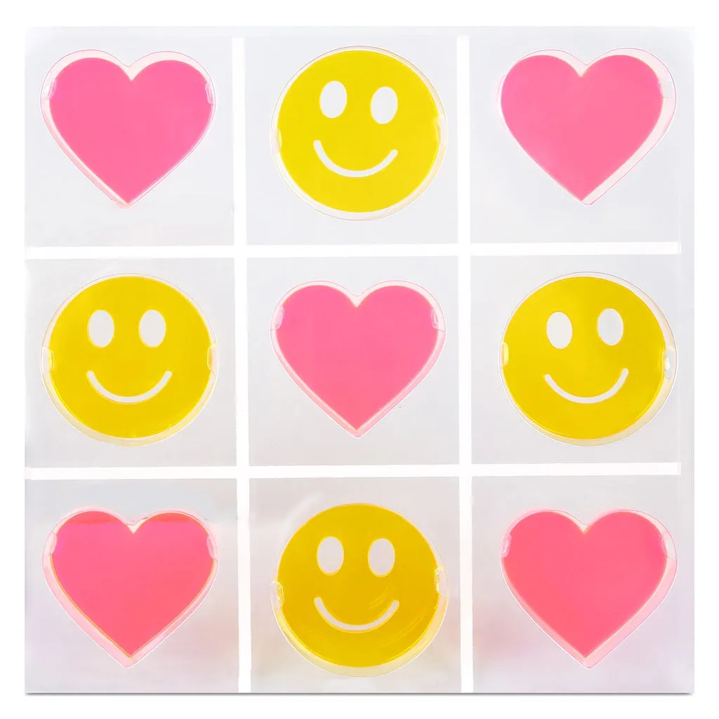Iscream Happy Lucite Tic Tac Toe