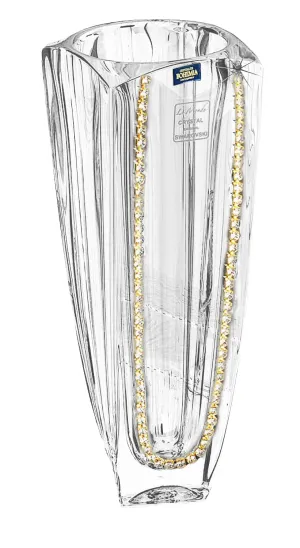 Italian Collection Glassware, Decorated with Swarovski Crystal