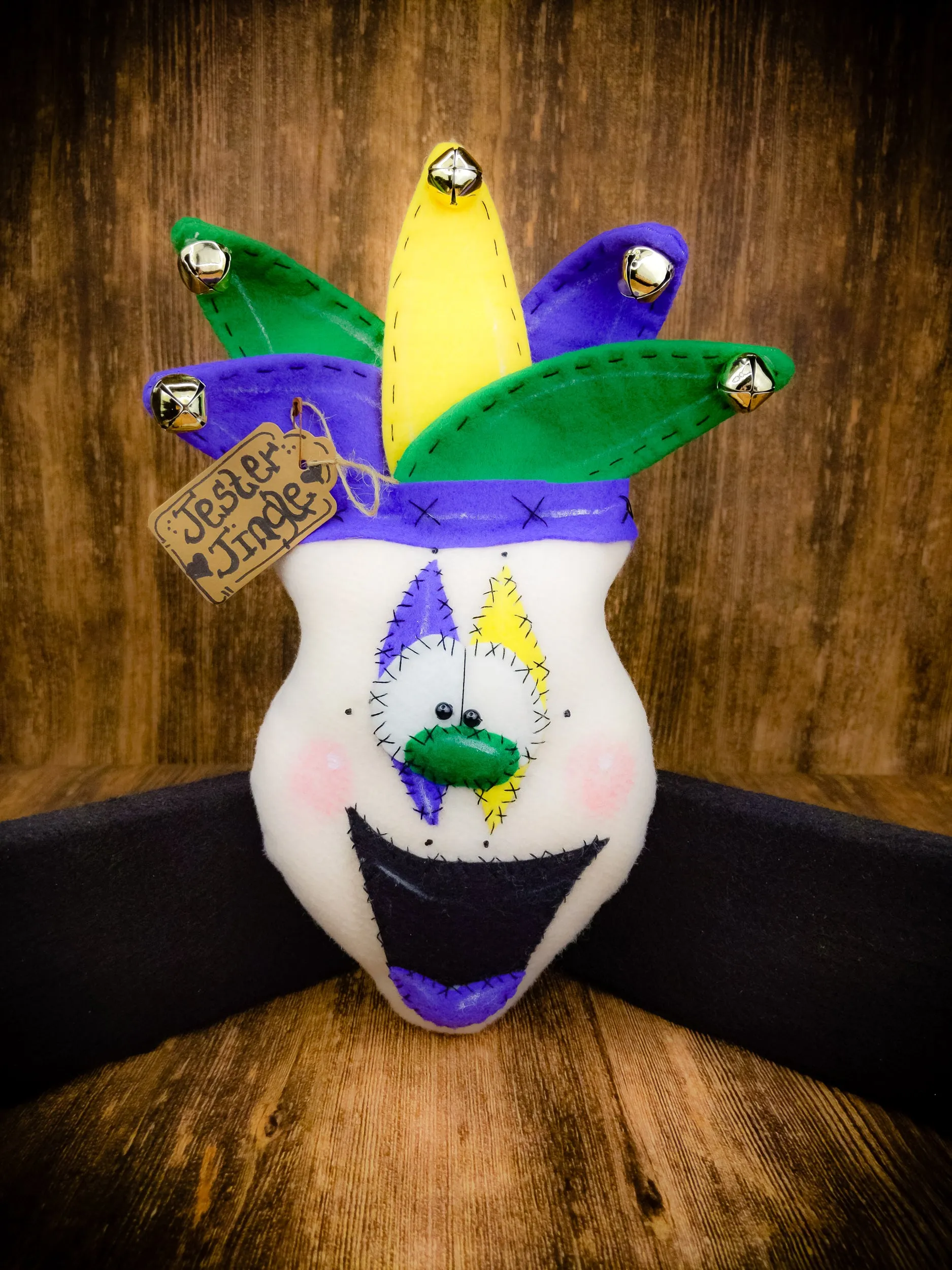 Jester Jingle - Mardi Gras Primitive