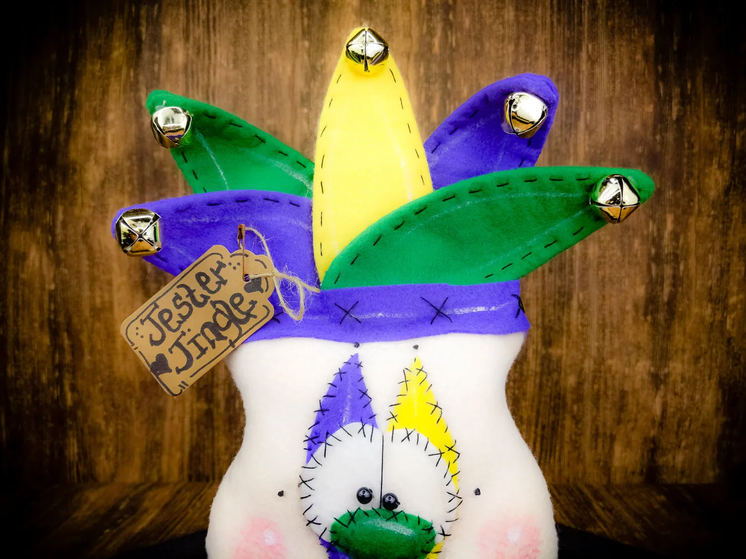Jester Jingle - Mardi Gras Primitive