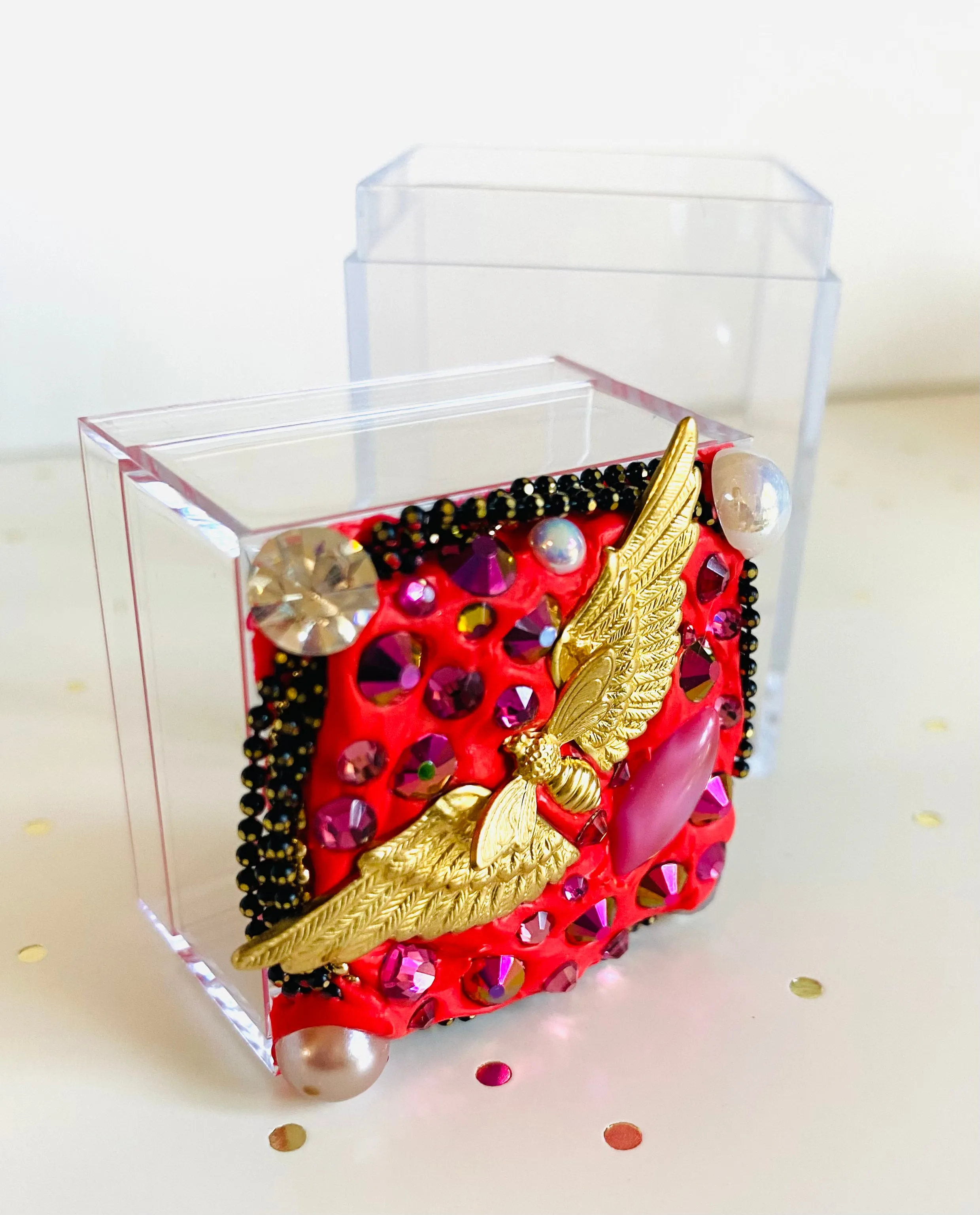 Jewelry Box/Bee/Angel Wing/Jewelry Storage, Makeup Storage