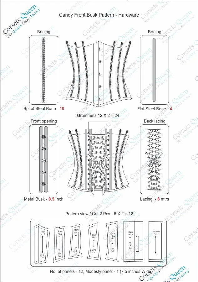 Josephine Underbust Corset