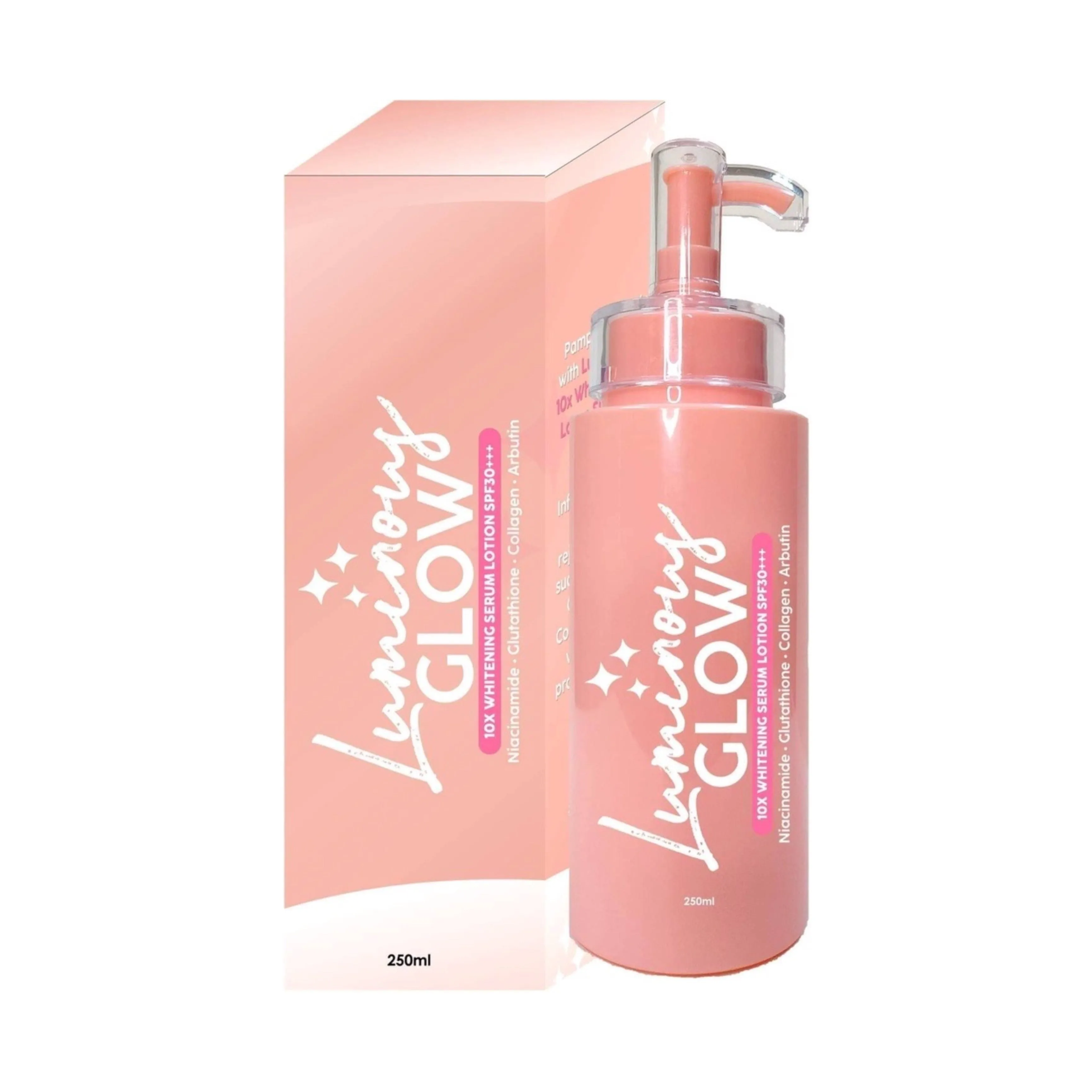 K-Beautè Luminuous Glow 10x Whitening Serum Lotion 250ml (Exp AUG 2024)