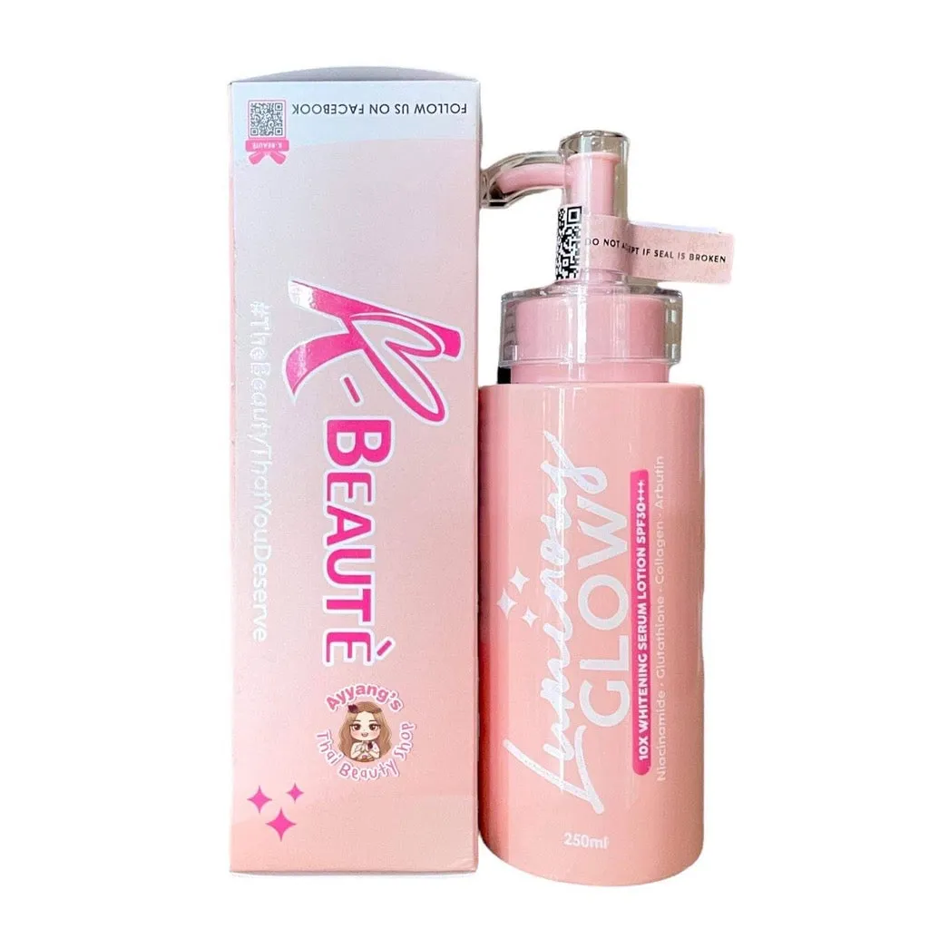 K-Beautè Luminuous Glow 10x Whitening Serum Lotion 250ml (Exp AUG 2024)