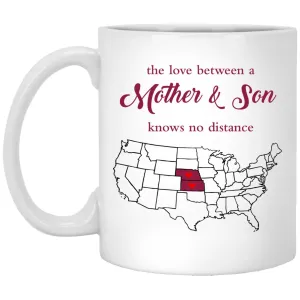 Kansas Nebraska The Love Between Mother And Son Mug