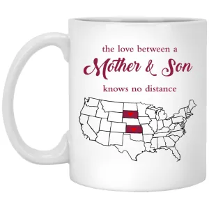 Kansas South Dakota The Love Between Mother And Son Mug