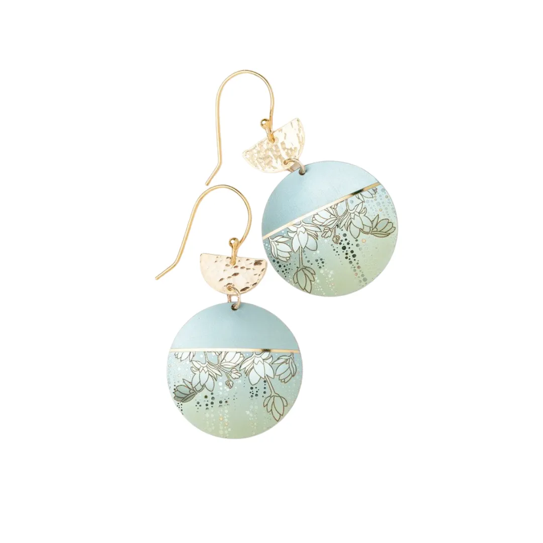 Karina Earrings in Sage